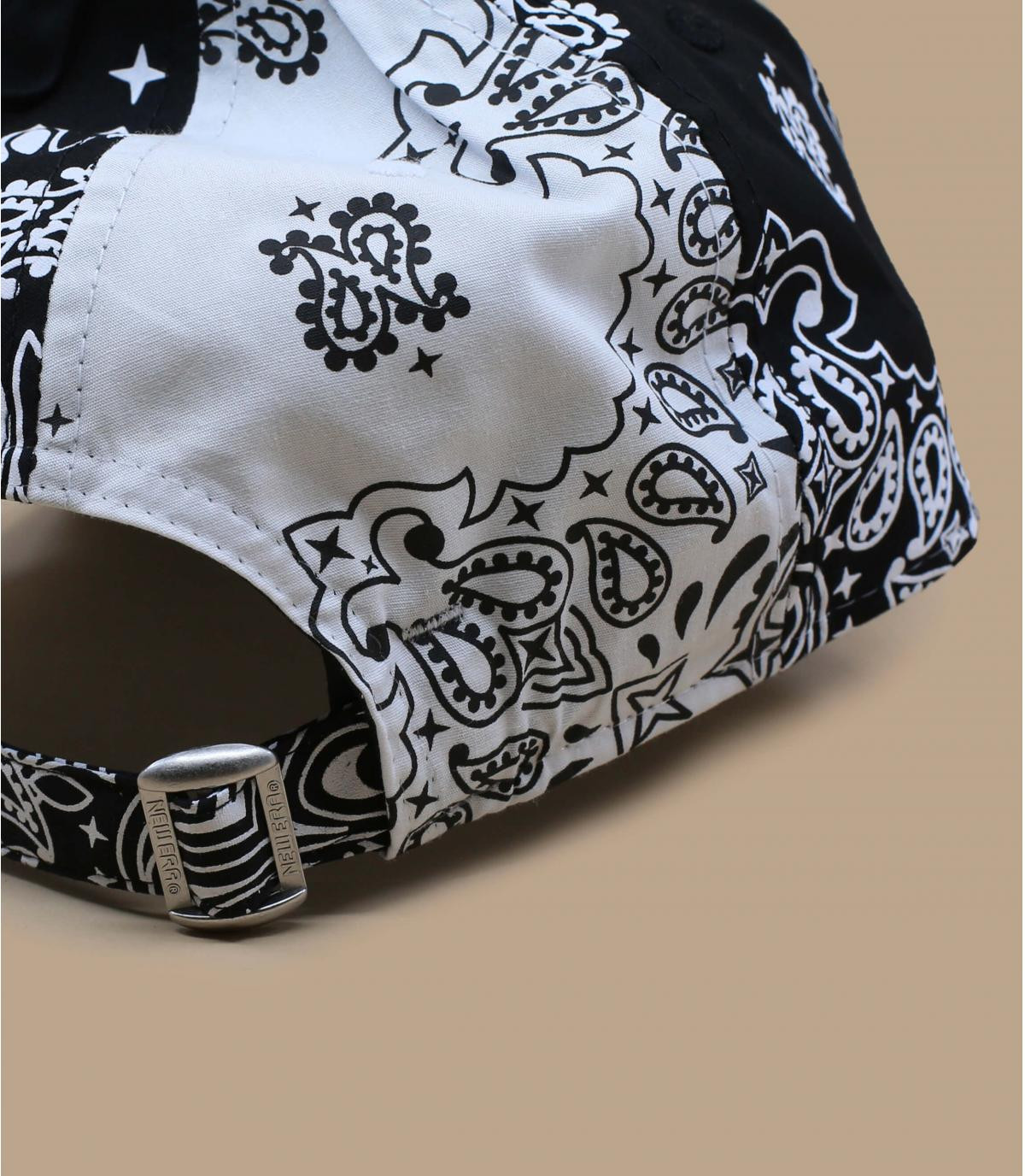 New Era Cap NY Bandana schwarz weiß